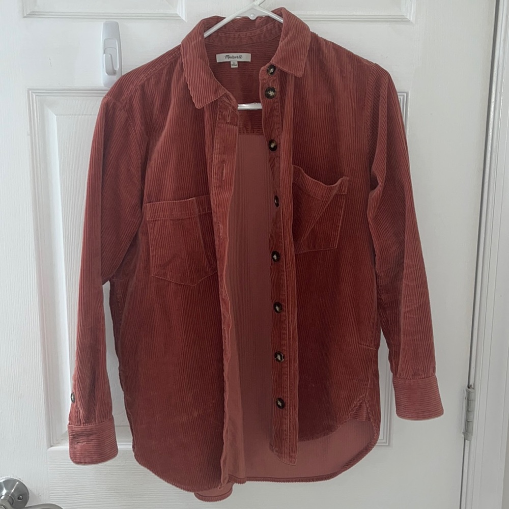 corduroy shirt from Madewell